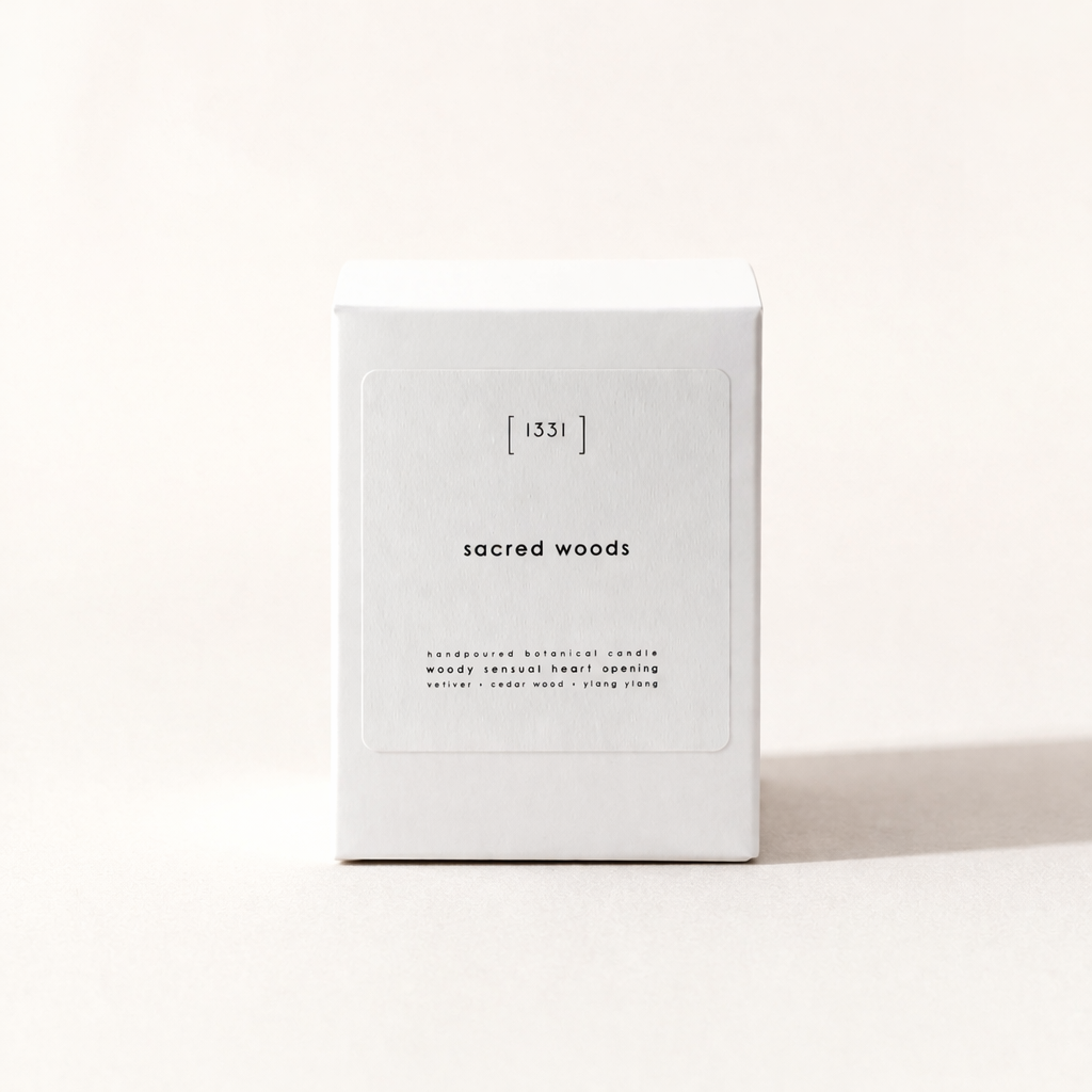 SACRED WOODS scented candle
