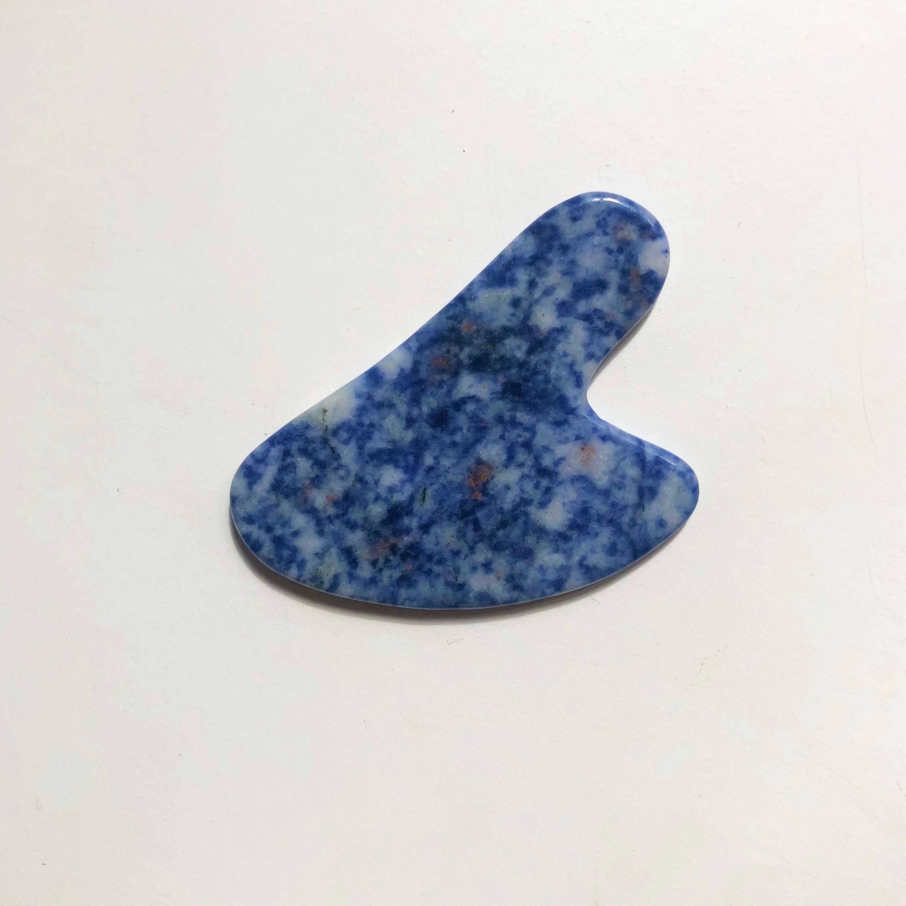 Gua-Sha-Massagestein – Blauer Fleckenjaspis