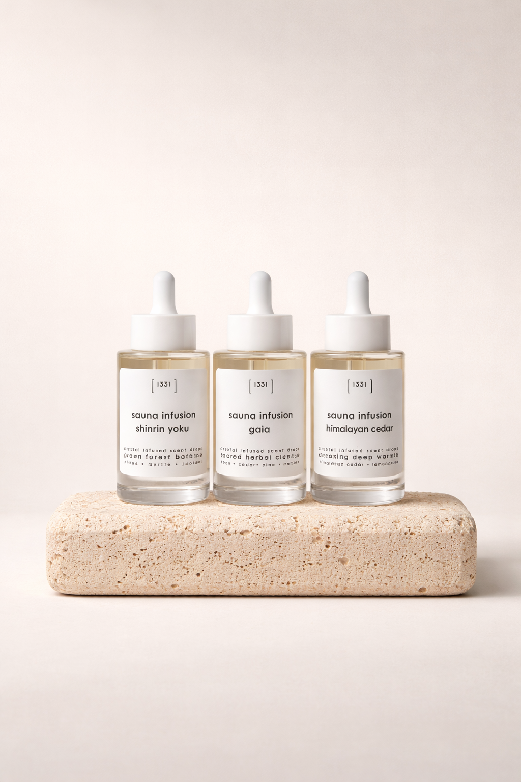 1331 natural sauna infusion set