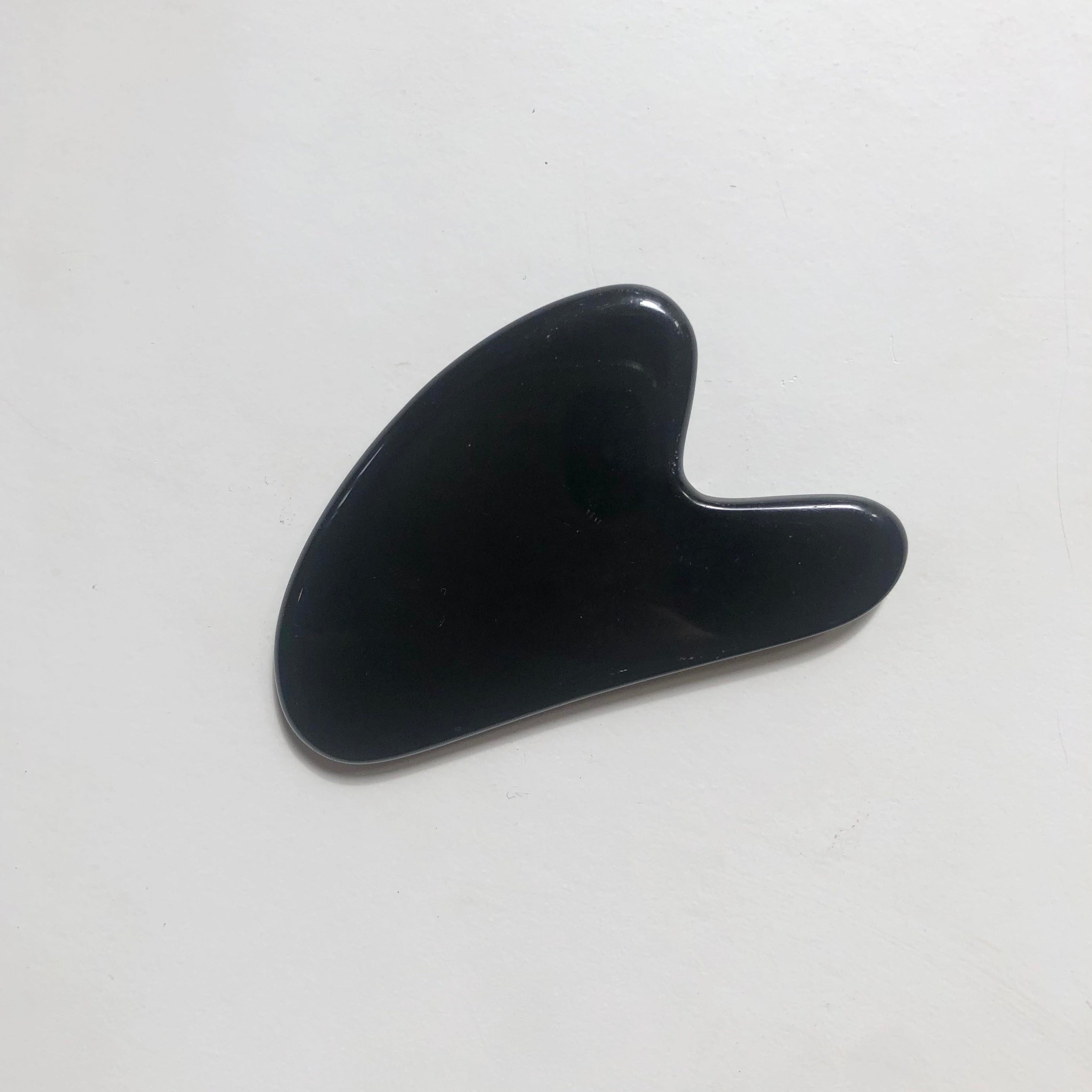 Gua-Sha-Massagestein – Obsidian